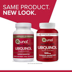 Qunol Ubiquinol CoQ10 100mg Softgels, Qunol Mega Ubiquinol 100mg - Superior Absorption - Active form of Coenzyme Q10 for Heart Health - 2 Month Supply - 60 Count