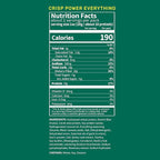 CRISP POWER Protein Pretzels, Everything, 28G Protein, High Protein Snack, High Fiber, Low Carb Crunchy Pretzel Snacks, No Added Sugar, 1.75 oz Bags, 24 Pack, Vegan, Keto