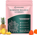 Premium Feminine Balance Gummies - Women's pH Balance & Vaginal Probiotics Support with Immune Support - Vegan, Gluten-Free - Hawaiian Pineapple Flavor - 60 Count