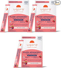 Uqora Flush Advanced+ - Helps Reduce Risk of Recurrent UTI** - with Cranberry, D-Mannose, Vitamin C, Vitamin B6 & Potassium - Gluten-Free & Vegan - Triple Berry Flavor - 10 Packets (3 Pack)