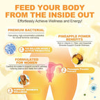 Premium Feminine Balance Gummies, Women’s Health Probiotics - 100 Billion CFU Probiotics - Immune Support, Gut Health, Hormone Balance, PH Balance Vitality, Pineapple Flavor, 60 Count