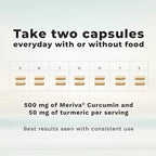 LifeSeasons Essentials Meriva Turmeric - Curcumin Phytosome Supplement - Supports Muscles Joints Bones & Liver - Enhance Circulation & Heart Health - Eases Body Stiffness & Aches - 60 Capsules