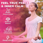 Cortisol Supplements for Women & Men, 13 in 1 Cortisol Detox, Cortisol Manager Reducer with Ashwagandha, Magnesium, L-Theanine, Cortisol Balance Gummies-Hormone Balance, Focus, Calm, zzZ, 120 Cts