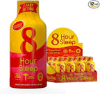 Vitamin Energy 8 Hour Sleep Shot Strawberry Lemonade 12 Pack, Melatonin, 5-HTP, GABA, Valerian, Lavender, Nighttime Relaxation & Sleep Support Supplement, Zero Sugar, Vegan, Gluten-Free, Kosher, 1.93 fl oz