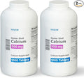 MAJOR Oyster Shell Calcium 500mg - Daily Dietary Supplement for Bone Health and Joint Support, Mineral Supplement for Men and Women, Gluten-Free - 1000 Tablets (2 Pack)