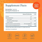 Youtheory K2D3 - Bone & Heart Health Support* - Combines Vitamin D3 & Vitamin K2 - Dairy, Soy & Gluten Free - Peach, 60 Vegetarian Gummies
