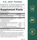 Purity Products HA Joint Formula Hyaluronic Acid + Key CoFactors - Joint + Skin Multi Collagen (Type I, II & III) - 5-Loxin - Olive Fruit Extract - Joint Flexibility + Mobility - 90 Capsules (3)