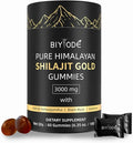 Pure Himalayan Shilajit Gummies – Natural Daily Supplement with Ashwagandha – 60 Gummies – Non-GMO & Sugar-Free
