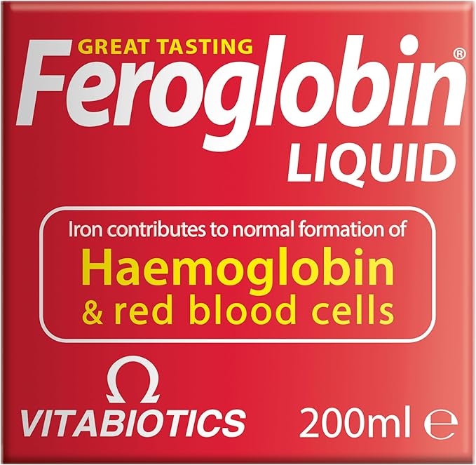 Feroglobin Gentle Iron and Nutrient Liquid - Reduce Tiredness and Fatigue | Maintain Health and Vitality | Natural Iron Source