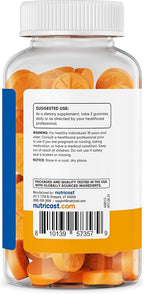 Nutricost Turmeric Gummies 2,000mg Tumeric per Serving (120 Gummies) - 60 Servings
