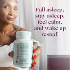 Womaness Let Me Sleep – Sleep Aid for Adults - Melatonin & Magnesium Supplement - Nighttime Rest Support with Magnesium for Better Relaxation and Night Sleep Support, Evening Wellness - 30 Capsules