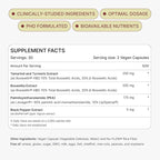 MOVE Fast Acting Joint Supplements | Tamaflex® Turmeric & Tamarind, Levagen®+ PEA Palmitoylethanolamide, Boswellia Serrata, Bioperine® Black Pepper Extract | Joint Support & Mobility | 60 Vegan Caps