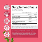 Extra Strength Saw Palmetto for Women - DHT Blocker Restoring Hair Vitamins for Hair Health - 500mg Pure Saw Palmetto Capsules with Maca Root & Biotin for Stronger Healthier Looking Hair 180 Count