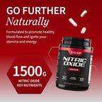 Snap Supplements Nitric Oxide Supplement with L-Arginine to Support Energy, Quick Recovery, Heart Health, Muscle Growth & Circulation, 60 Vegetarian Capsules (1 Month Supply)