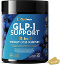 GLP-1 Support Probiotic Weight Loss Supplement - Women Men GLP1 Support with Berberine - Natural Daily Oral Appetite Suppressant Hunger Control Metabolism Fat Burn & Gut Health Support