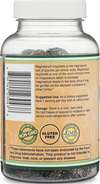 Magnesium Glycinate Gummies (400mg per Serving, 30 Day Supply, Grape Flavored) High Absorption Magnesium Supplement for Adults or Kids by Double Wood Supplements