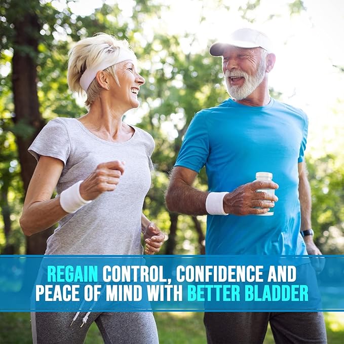 Better Bladder Control Supplement for Women & Men – Bladder Support Supplement to Help Reduce Urinary Leaks, Frequency & Urgency - 120 Count (2 Bottles)