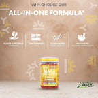 Clean Nutra Maca Root Gummies Ashwagandha Fenugreek Slippery Elm Saffron Hibiscus Beta Carotene Vitamin A for Women Macaroot Extract 60 Gummies Vegan Adaptogen Supplement Gummy Non GMO