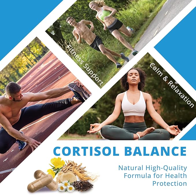 Cortisol Supplements for Women, 18-in-1 - Premium Blend with Ashwagandha, Rhodiola, Magnesium & L-Theanine - Stress Response Support & Mood Enhancement Formula - 120 Vegetarian Capsules