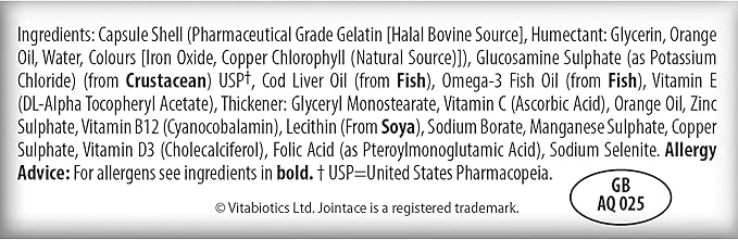 Jointace by Vitabiotics Omega-3 Capsules x 30