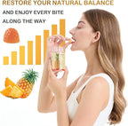 MATOP Pineapple Probiotic Gummies for Women – Sugar-Free, Vegan & Gluten-Free, Daily Wellness Support, 90 Gummies (30 Servings)