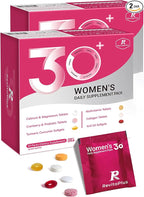 Multivitamin for Women with Vitamin A,B,C,D3,E,K2,Biotin, Collagen,Krill Oil,Cranberries Supports Energy,Wellness,Beauty and Immune - Vitamin Packs for Women Health 2 PCS-60 Packs