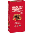 Nature's Bakery Whole Wheat Fig Bars, Real Fruit, Strawberry, 12 Twin packs