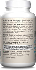 Jarrow Formulas Milk Thistle Supplement 150 mg 30:1 Milk Thistle Extract Standardized to 80% Total Flavonoids,Dietary Supplement for Liver Function Support, 200 Veggie Capsules for 200 Day,(Pack of 2)