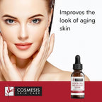 Resveratrol Anti-Oxidant Serum - Combat Aging with Antioxidants from Tea Polyphenols & Resveratrol - 1 fl oz - Cosmesis