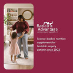 Bariatric Advantage High Protein Meal Replacement Drink Mix - Protein Powder Whey Isolate for Gastric Bypass & Sleeve Gastrectomy Patients - 28 Servings with 27 g Protein - Iced Latte - 44.44 oz