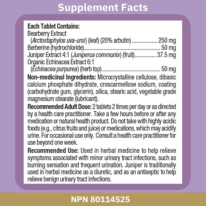 Bioclinic Naturals Urinary-Pro 60 Tablets
