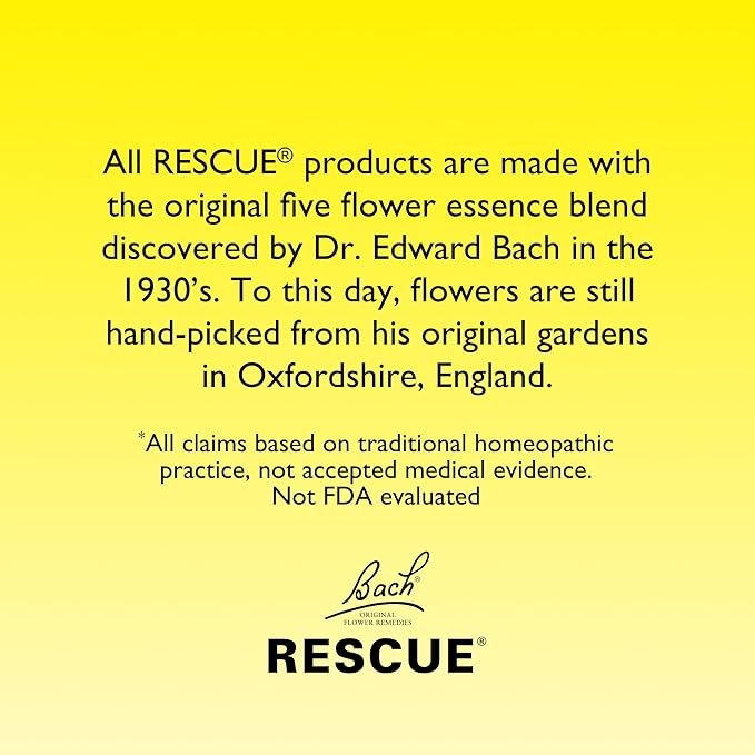 Bach RESCUE Sleep PASTILLES, Black Currant Flavor, No Melatonin Lozenges, Homeopathic, Flower Essences, 4 Pack