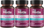 Purity Products MyBiotin ProClinical – Thicker Hair Starting in 3 Weeks & Fights Wrinkles - MB40X Patented Biotin Vitamin B7 Matrix w/Astaxanthin - 40X More Soluble vs Ordinary Biotin, 90 Veg Capsules