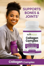 Multi Collagen Peptides Types I, II, III, V & X – Hydrolyzed Bovine Collagen Capsules -Supports Skin, Hair & Nail Wellness – Collagen Supplement for Women & Men