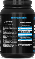 PEScience Select Protein Powder, Whey and Casein Blend, Lean Protein Powder for Women and Men, Low Calorie, Low Carb, Keto Friendly, Gluten Free, Cookies and Cream - 27 Servings