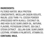 Oikos Protein Shake, Chocolate, 30g High Protein Drinks, Shelf Stable, Ready to Drink, 5g Prebiotic Fiber, 12 fl oz Bottle, 4 Count