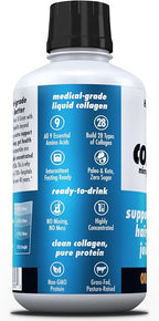 HEALTH DIRECT – AminoSculpt Liquid Collagen Micropeptides – 28 FL Oz – 28 Servings – 10 Grams of Premium Medical-Grade Liquid Collagen for Women – Orange Cream