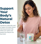 Project AD Life Good Morning Detox and Performance Drink, Naturally Flavored and Formulated with L-GLutamine, Apple Cider Vinegar, and Aloe Vera (24 Servings, Iced Tea)