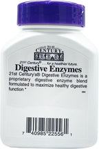21st Century Digestive Enzymes Capsules, 60 Count (Pack of 3)