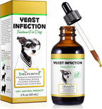 Yeast Infection Treatment for Dogs 60ml, Dog Ear Infection Treatment Supports Dog Itch Relief, Dog Herbal Supplement, Helps to Support Itch Relief