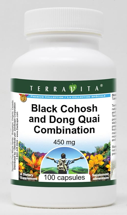 Black Cohosh and Dong Quai Combination - 450 mg (100 Capsules, ZIN: 513391) - 3 Pack
