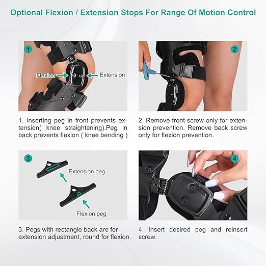 OA Unloader Knee Brace, Support for Arthritis Pain, Osteoarthritis, Cartilage Defect Repair, Avascular Necrosis, Bone on Bone Knee Joint Pain and Degeneration Medial Inside (Right Leg)