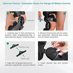 OA Unloader Knee Brace, Support for Arthritis Pain, Osteoarthritis, Cartilage Defect Repair, Avascular Necrosis, Bone on Bone Knee Joint Pain and Degeneration Medial Inside (Right Leg)