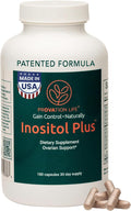Inositol Plus Supplement for Women | Ovarian Health, Hormone Balance, Fertility, Ovulation | 40:1 Myo-Inositol D-Chiro & 12 Ingredients | Developed by Medical Doctor | 120 Capsules
