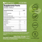Liposomal L-Theanine Gummies, Sugar Free L Theanine 400mg Gummies Supplement for Adults & Kids, l'theanine Chewable for Relax & Improved Focus, Enhanced Absorption, Vegan, Green Apple Flavor, 60 Count