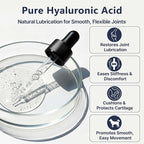 Hyaluronic Acid for Dogs – Liquid Joint Supplement for Dogs Supporting Mobility, Cartilage & Flexibility – Dog Joint Supplement for Joints, Skin, Coat & Eye Hydration – Pure, High-Molecular HA Drops