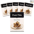 Proti-Thin High Protein Mocha Wafer Squares, 15g Protein, Low Calorie, Low Sugar, Aspartame Free, Diet Wafer Bars, Healthy Snack, 2 Wafers per Serving, 5 Count Box (6 Boxes - Save 10%)