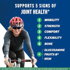 Move Free Advanced Plus MSM Coated Tablets, Joint Health Supplement with Glucosamine and Chondroitin, 120 Count, Pack of 2