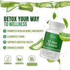 15 Day Gut Cleanse Detox for Women w/ GLP-1 Support - Natural Colon & Detox Cleanse for Weight Loss - Bloating & Constipation Relief - Flushes Toxins & Supports Immunity - 60 Ct.