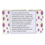One With Nature Feminine Cleansing Bar, Fragrance Free Feminine Soap Bar, Oatmeal, 3.5 Oz (Pack Of 3)